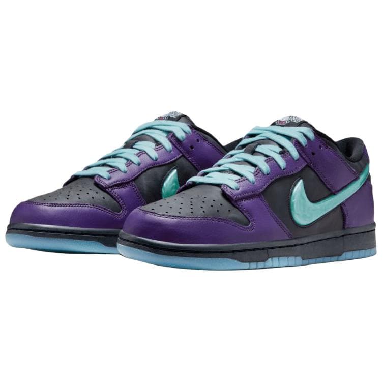 Кроссовки Nike Dunk Low Top Скейтборд Кроссовки Мужские Черные Синие - изображение 4