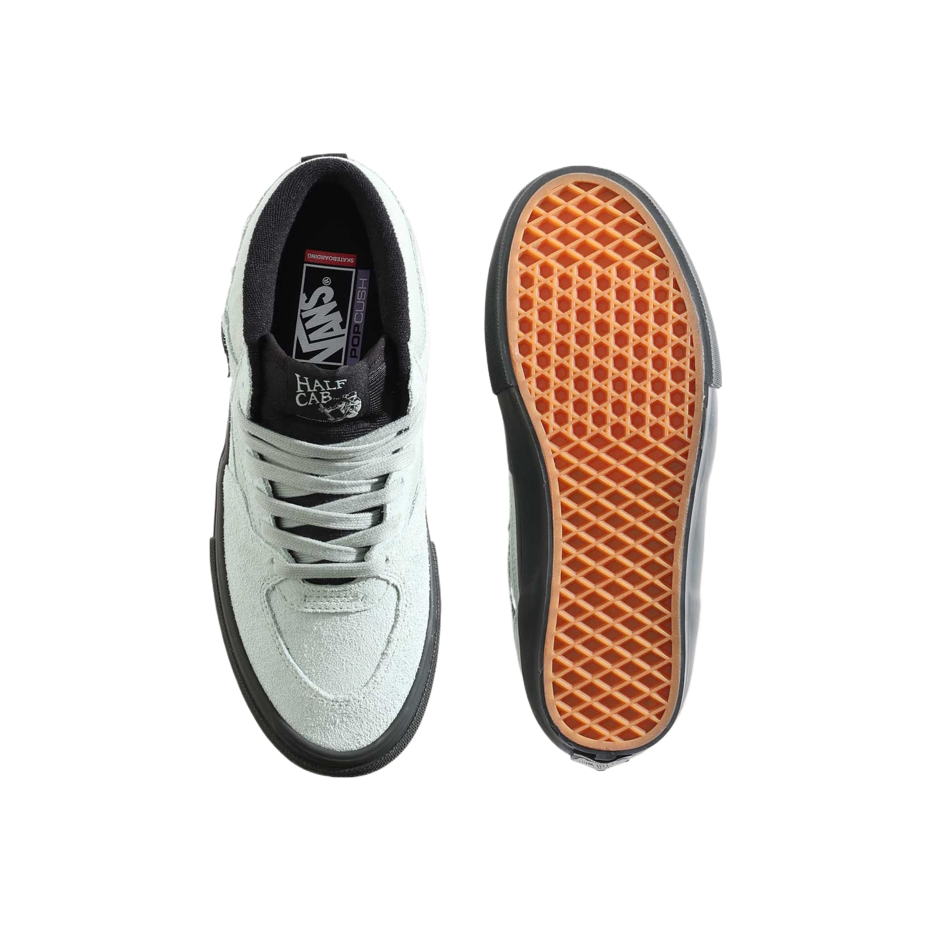 Кроссовки Vans Skate Half Скейтборд Обувь Унисекс Зеленый - изображение 4