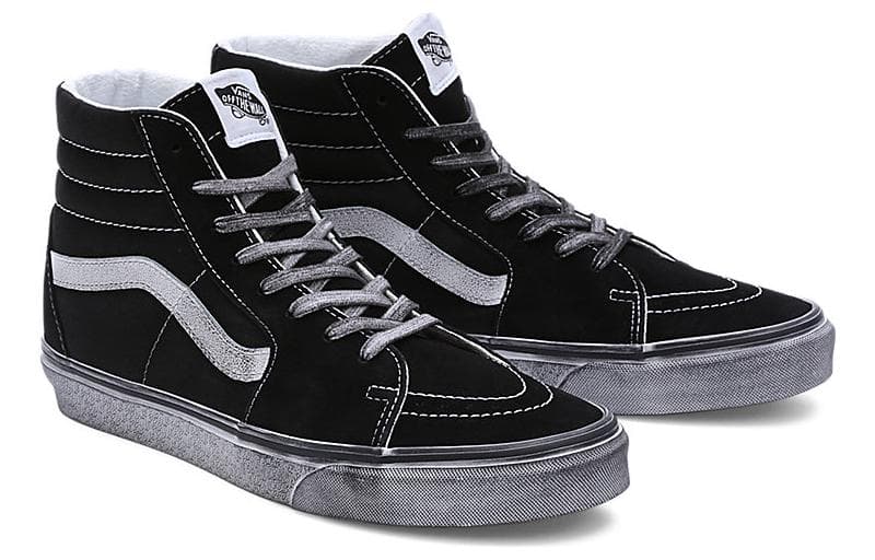 Кроссовки Vans SK8 Холст Искусственная замша Повседневные Устойчивые к истиранию Высокие Кроссовки для скейтбординга Унисекс - изображение 3