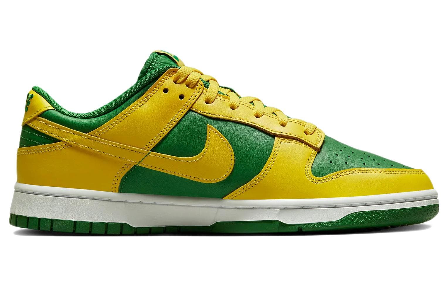 Кроссовки Nike Dunk Low Retro "Reverse Brazil" — фото 2