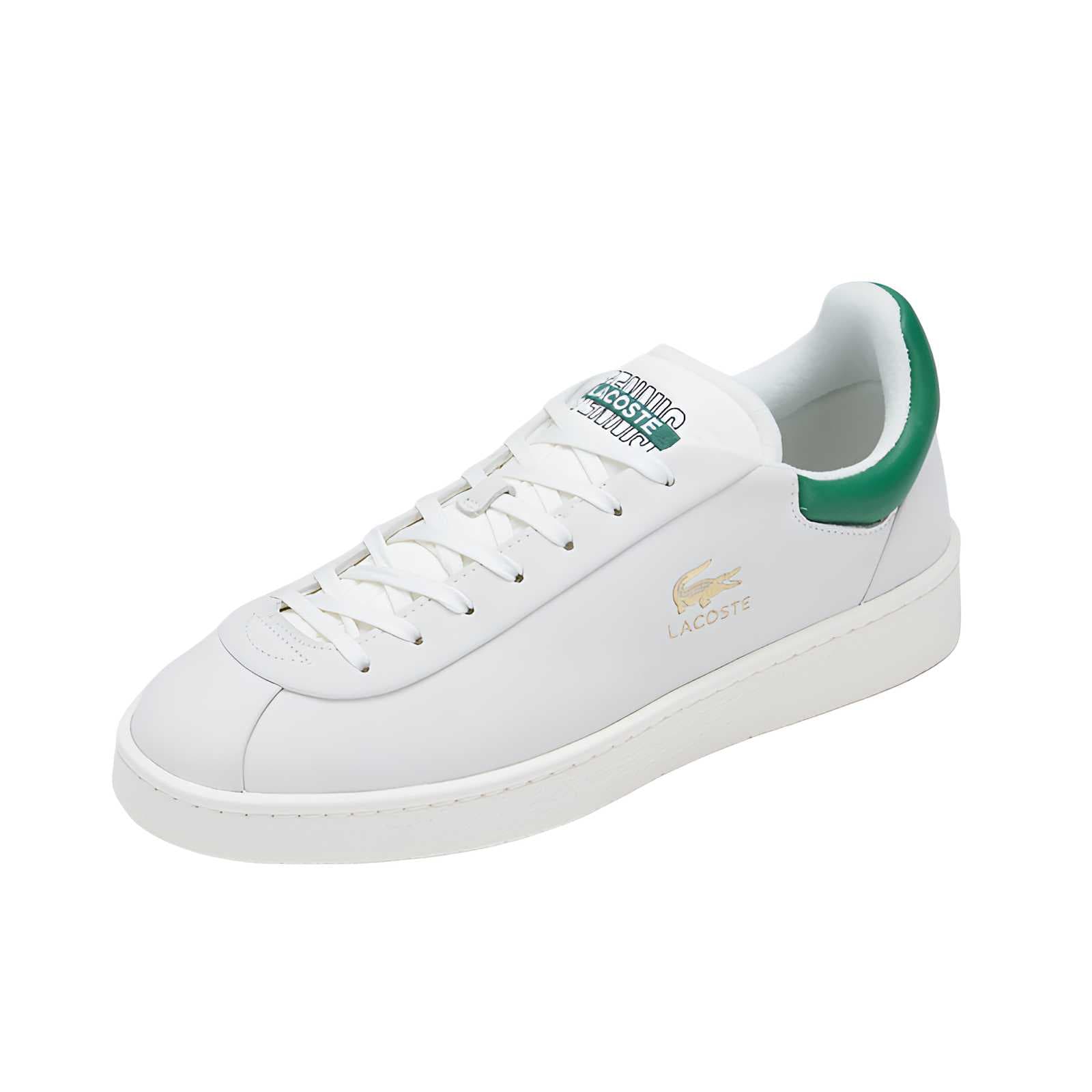 Кроссовки LACOSTE Синтетическая кожа Низкие кеды для скейтбординга Мужские Белые - изображение 2