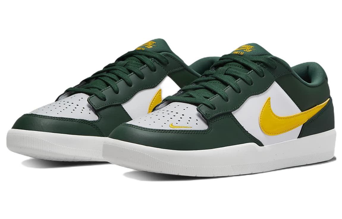 Кроссовки Nike SB Force 58 Prm White Green - изображение 3
