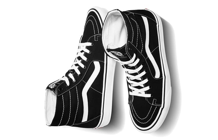 Кроссовки Vans SK8-Hi Tapered Black - изображение 4