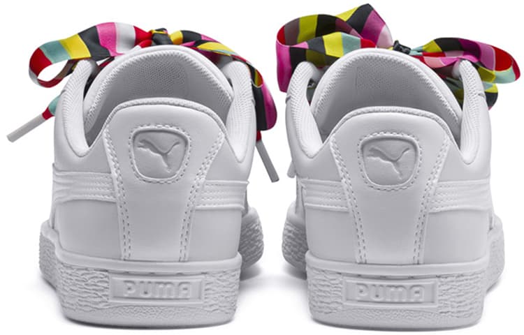 Кроссовки PUMA Basket Heart White - изображение 5