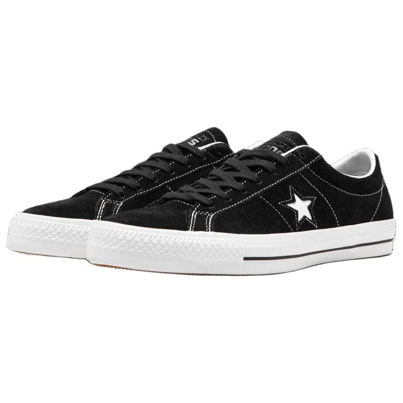 Кроссовки Converse One Star Pro Повседневная обувь для скейтборда Лоу-топы Мужской Черный - изображение 3