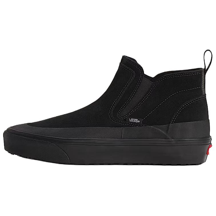 Кроссовки Vans Off The Wall MID Топ Кроссовки для скейтбординга Унисекс Черные - изображение 1