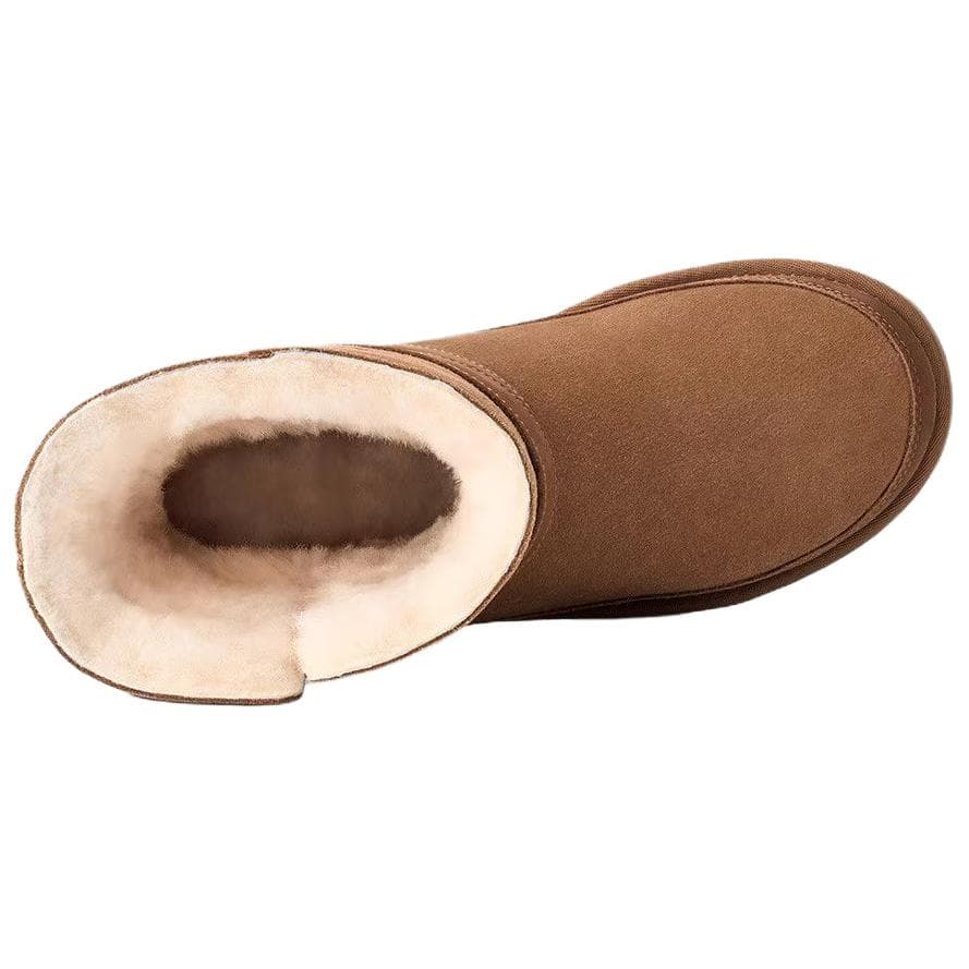 Ботинки зимние UGG Classic Novelty Корова Спилок Теплоизоляционные Снежные Ботинки Женские Каштановый - изображение 5