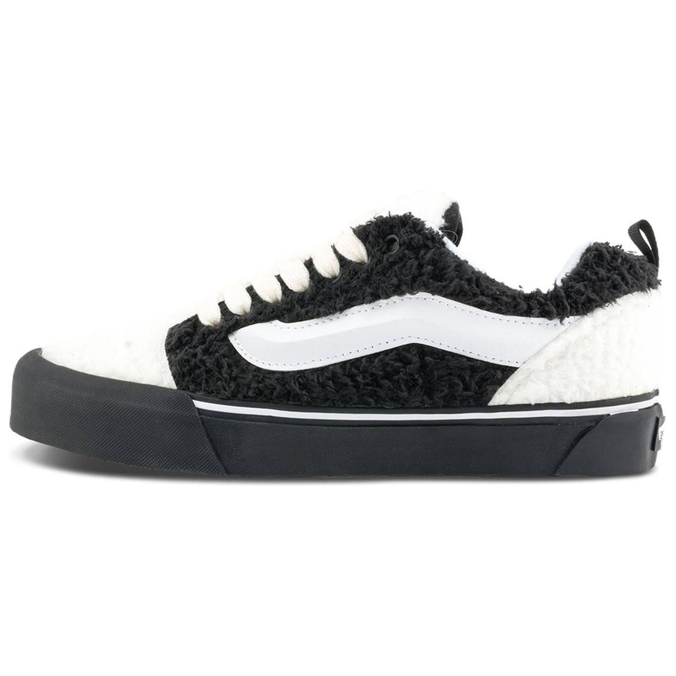 Кроссовки Vans Knu Skool Устойчивая к истиранию низкая обувь для скейтбординга унисекс черно-белая - изображение 1