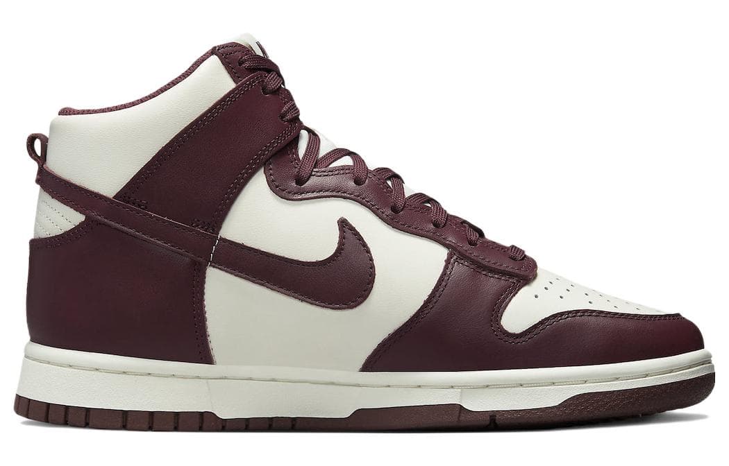 Кроссовки Nike Dunk High Burgundy Crush - изображение 2