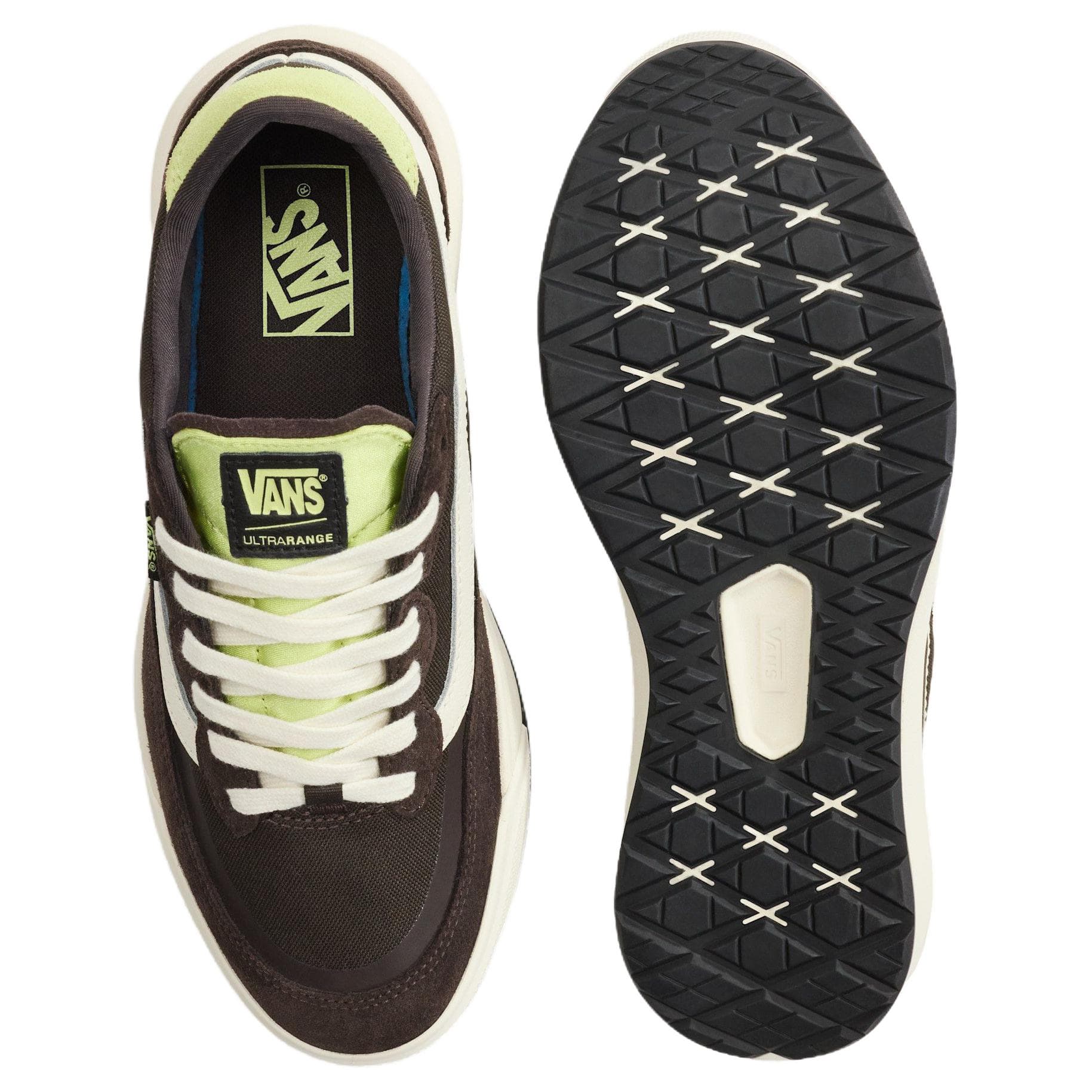 Кроссовки Vans Ultrarange 2,0 Устойчивая к истиранию Низкая Скейтборд Обувь Унисекс Коричневый - изображение 4