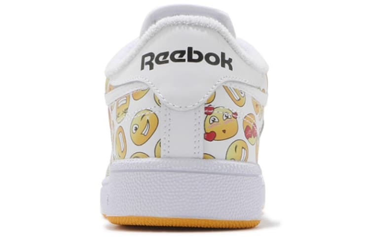 Кроссовки Reebok Club C 85 White Yellow Smiley - изображение 5