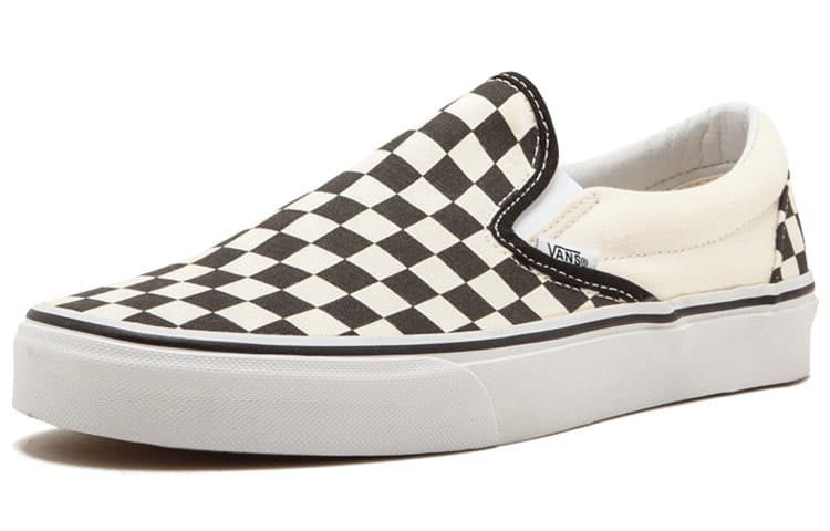 Кроссовки Vans Slip-On Classic Black White - изображение 2