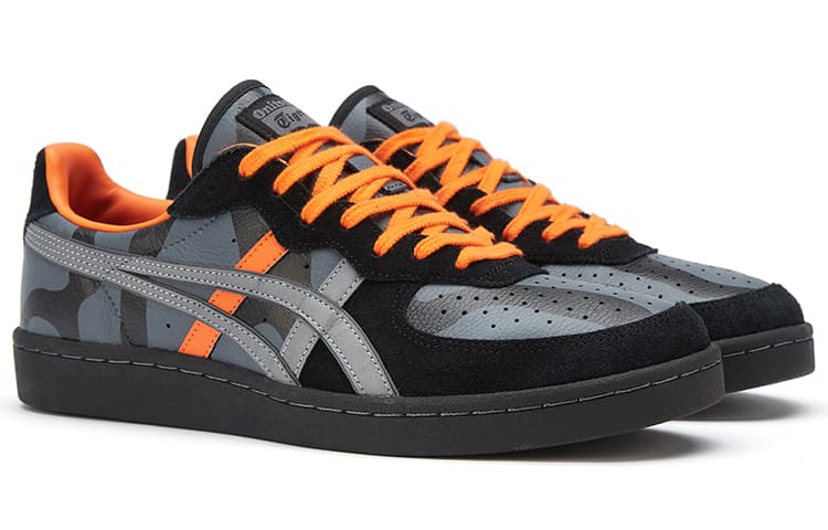 Кроссовки Onitsuka Tiger GSM Black Orange - изображение 3
