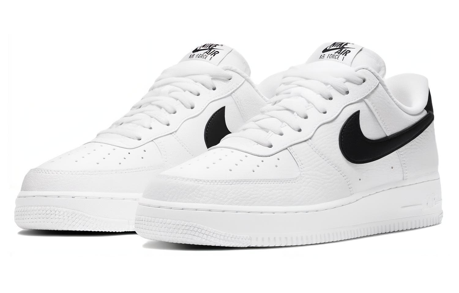 Кроссовки Nike Air Force 1 "White and Black" - изображение 3