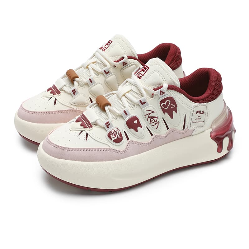 Кроссовки FILA CARROT 2 White Red - изображение 3