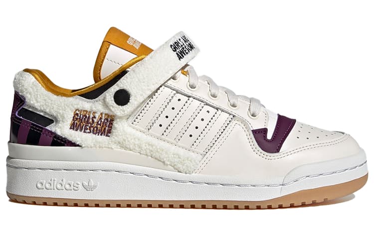 Кроссовки Girls Are Awesome x adidas Forum Low Off White Yellow - изображение 2