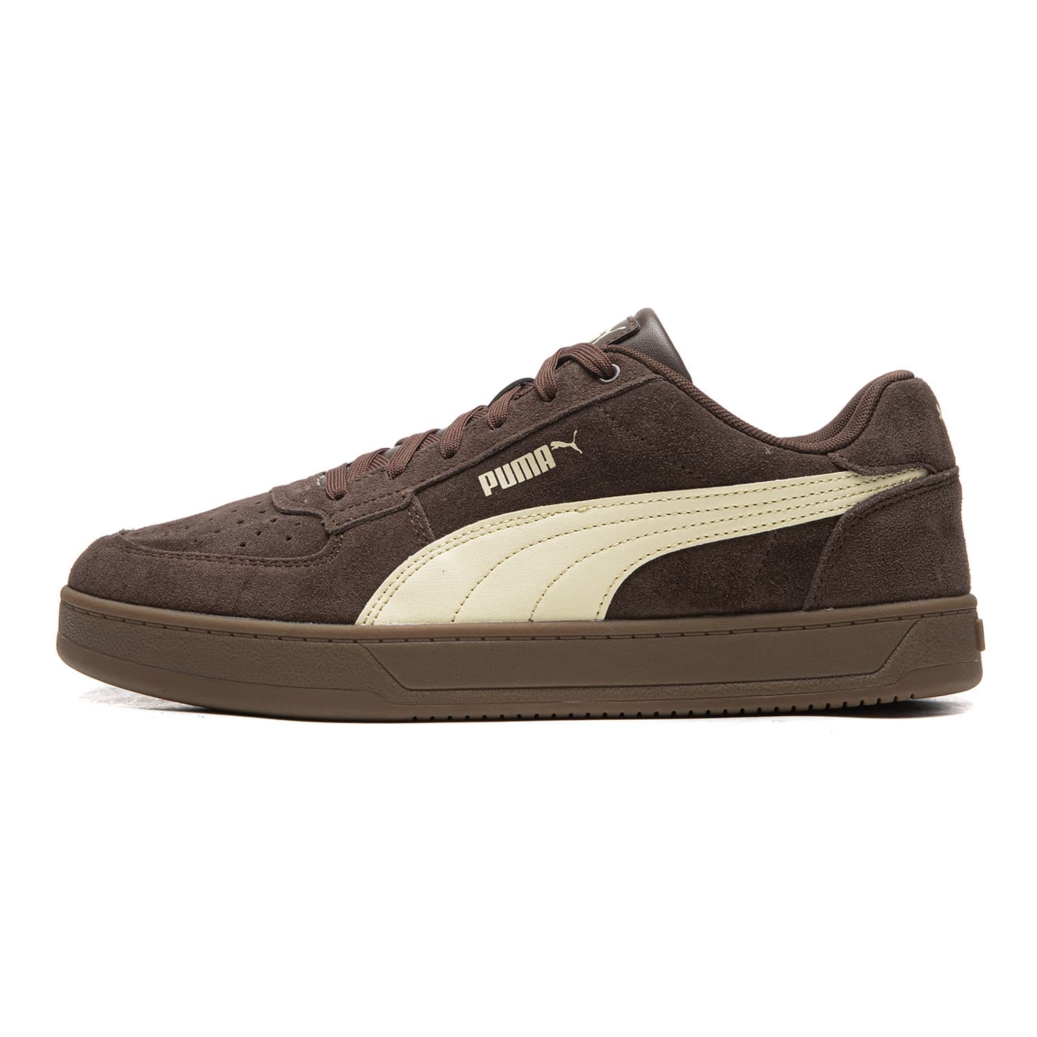 Кроссовки PUMA Caven 2,0 Low Топ Скейтборд Обувь Унисекс Коричневый - изображение 1