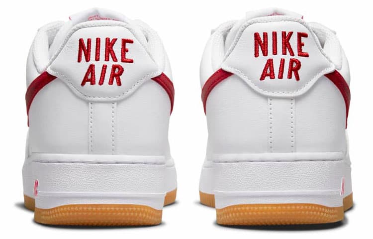 Кроссовки Nike Air Force 1 Low Retro "Since 82" White Red — фото 5