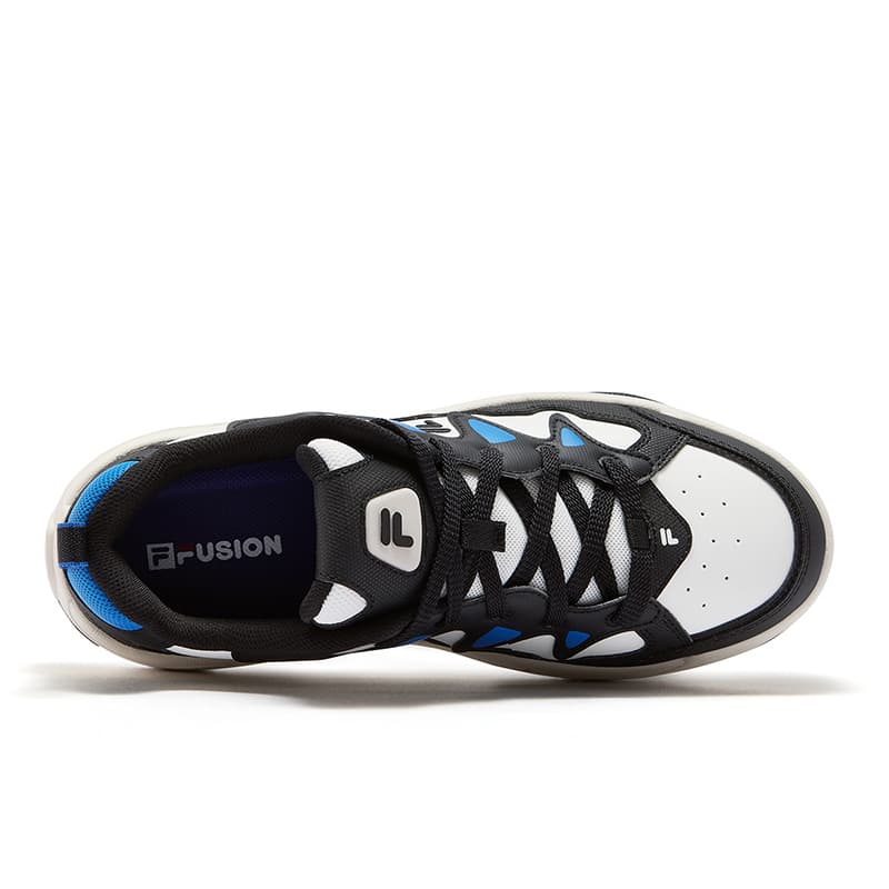 Кроссовки FILA FUSION BURWEED Сложные Слуховые Кроссовки для скейтбординга Мужские Черные Снежные - изображение 4
