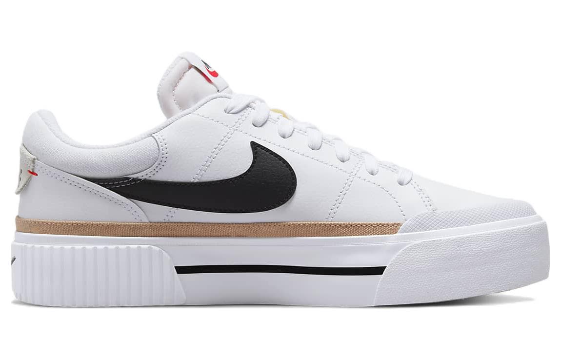 Кроссовки Nike Court Legacy Lift White Black Brown - изображение 2