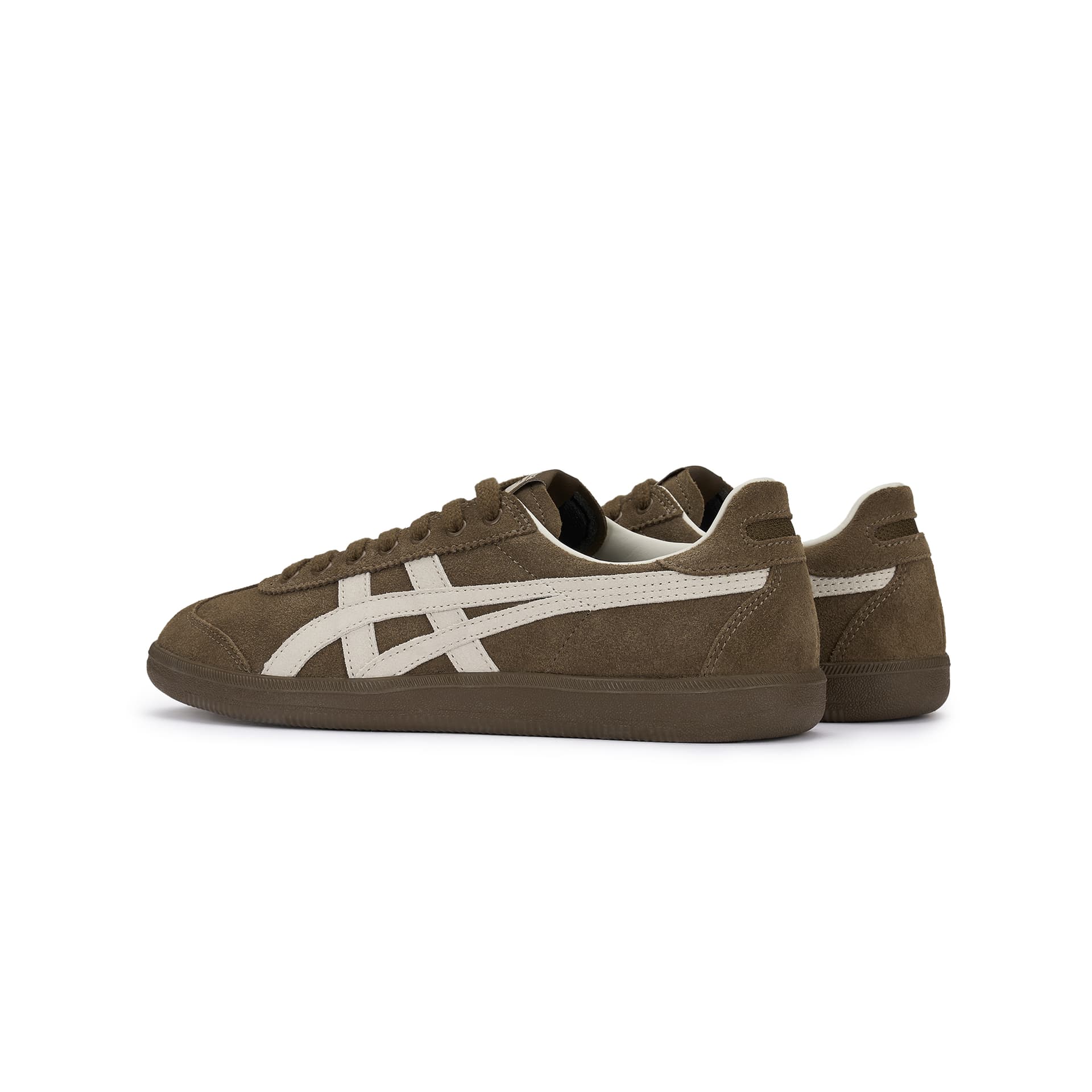 Кроссовки Onitsuka Tiger Tokuten Low Топ Немецкие армейские кроссовки Унисекс Темно-кофейный - изображение 4