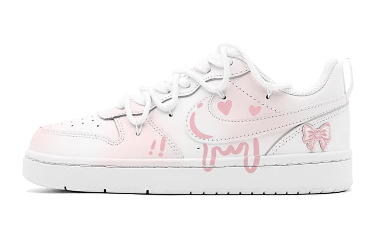 Кроссовки Nike Court Borough Low Pink White - изображение 2