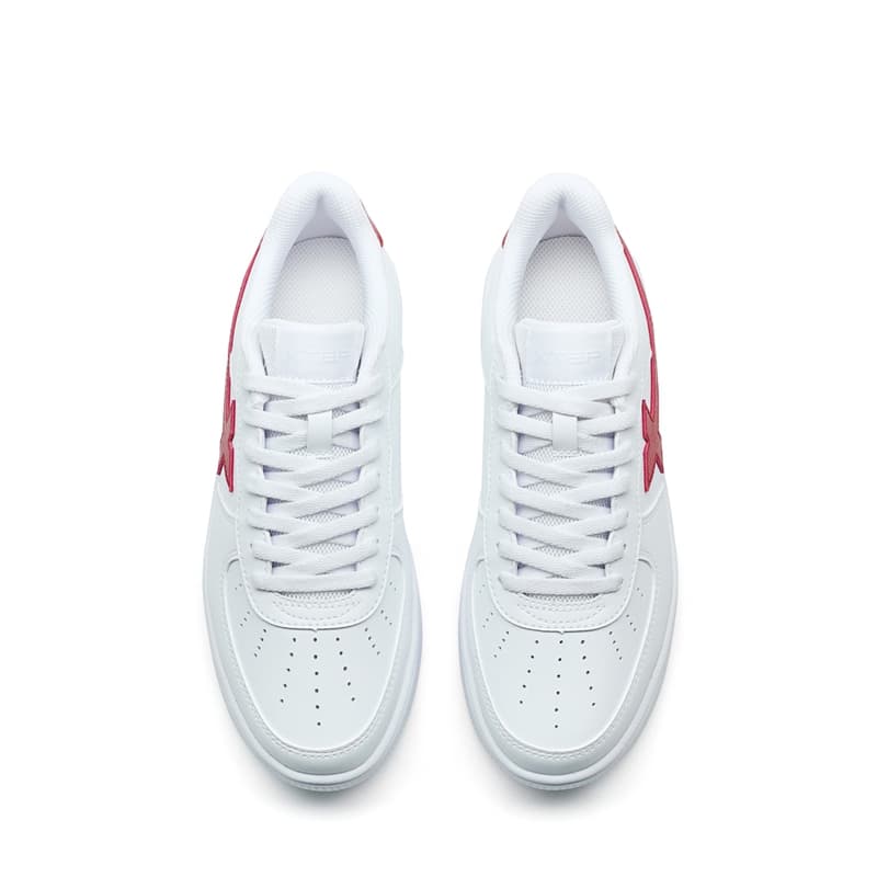Кроссовки Xtep Air Force 1 White Red - изображение 3