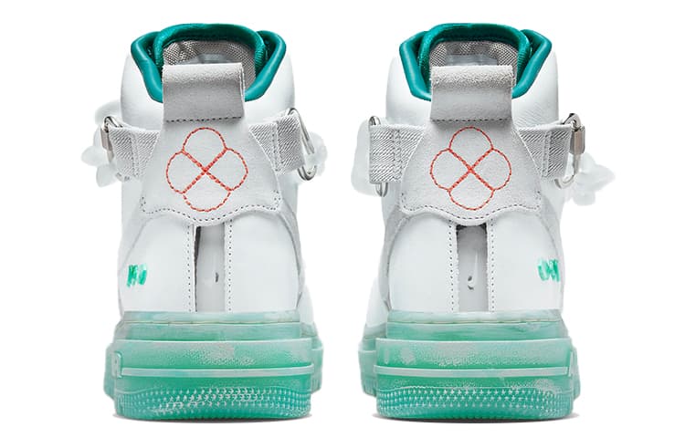 Кроссовки Nike Air Force 1 Utility 2.0 White Green - изображение 5