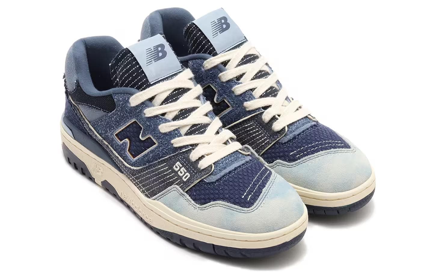 Кроссовки New Balance 550 Blue Asia Exclusive - изображение 3