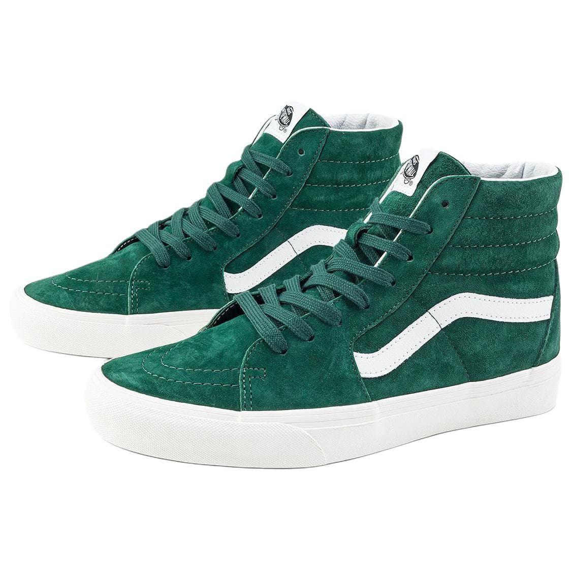 Кроссовки Vans SK8 HI Высокие Кроссовки для Скейтбординга Унисекс Темно-Зеленый Белый - изображение 2