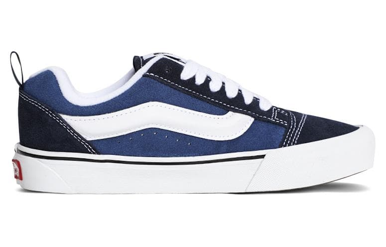 Кроссовки Vans Knu Skool Blue White - изображение 2