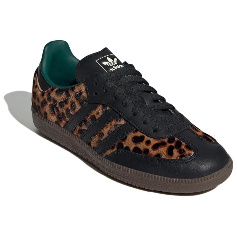 Кроссовки Adidas Originals Samba OG Low Топ Скейтборд Обувь Женская Коричневая Черная - изображение 3