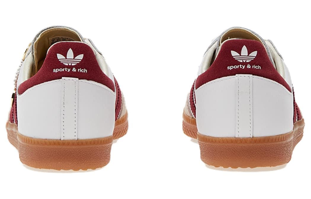 Кроссовки SPORTY & RICH x adidas Samba White Red - изображение 3