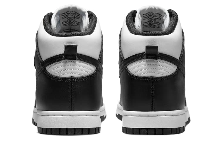 Кроссовки Nike Dunk Retro High Black White - изображение 5