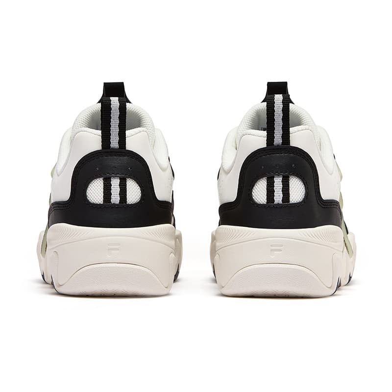 Кроссовки FILA FUSION NOLLIE II Dolphin Jump Shoe 2 Скейтборд Кроссовки Мужские Молочно-белый Черный - изображение 4