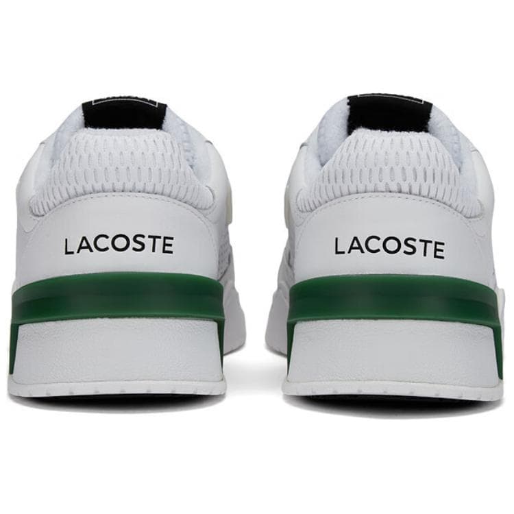 Кроссовки LACOSTE Текстиль Коровья кожа Низкий топ Скейтборд Обувь Мужская Белая - изображение 5