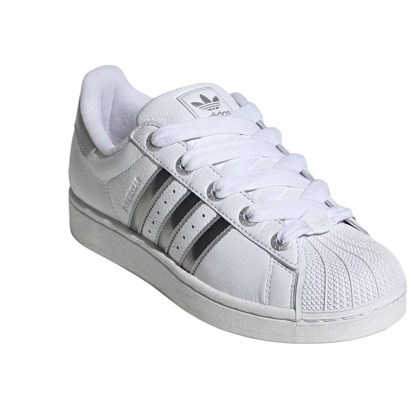 Кроссовки Adidas Originals Superstar 2 Скейтборд Обувь Женская Облачный Белый - изображение 3