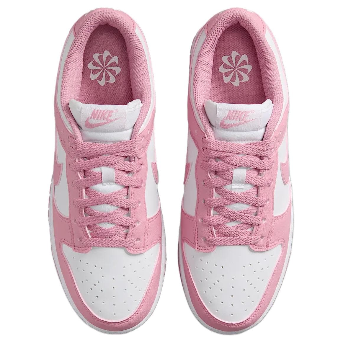 Кроссовки Nike Dunk Амортизация Низкие Кроссовки для Скейтбординга Женские Розовые - изображение 4