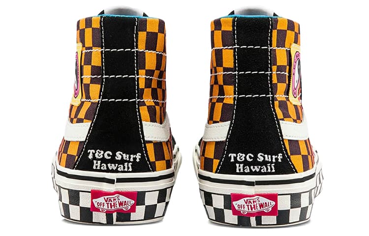 Кроссовки T&C Surf x Vans SK8 138 Decon SF Orange Pink Gradient - изображение 5