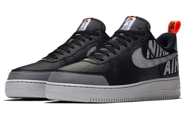 Кроссовки Nike Air Force 1 '07 Low Black Grey - изображение 3