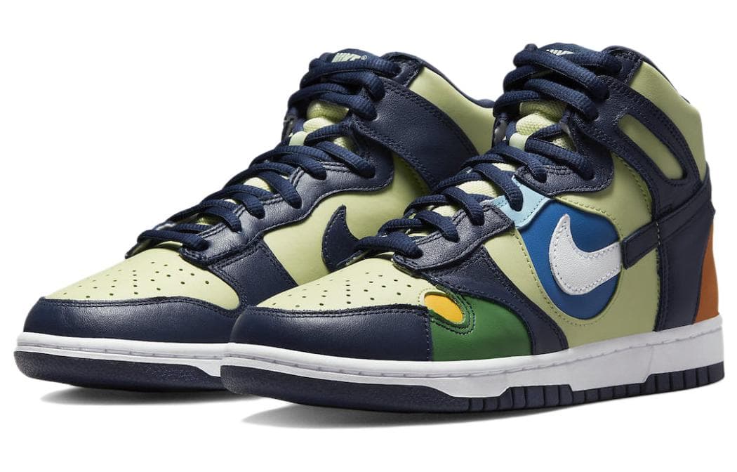 Кроссовки Nike Dunk High Multicolor - изображение 3