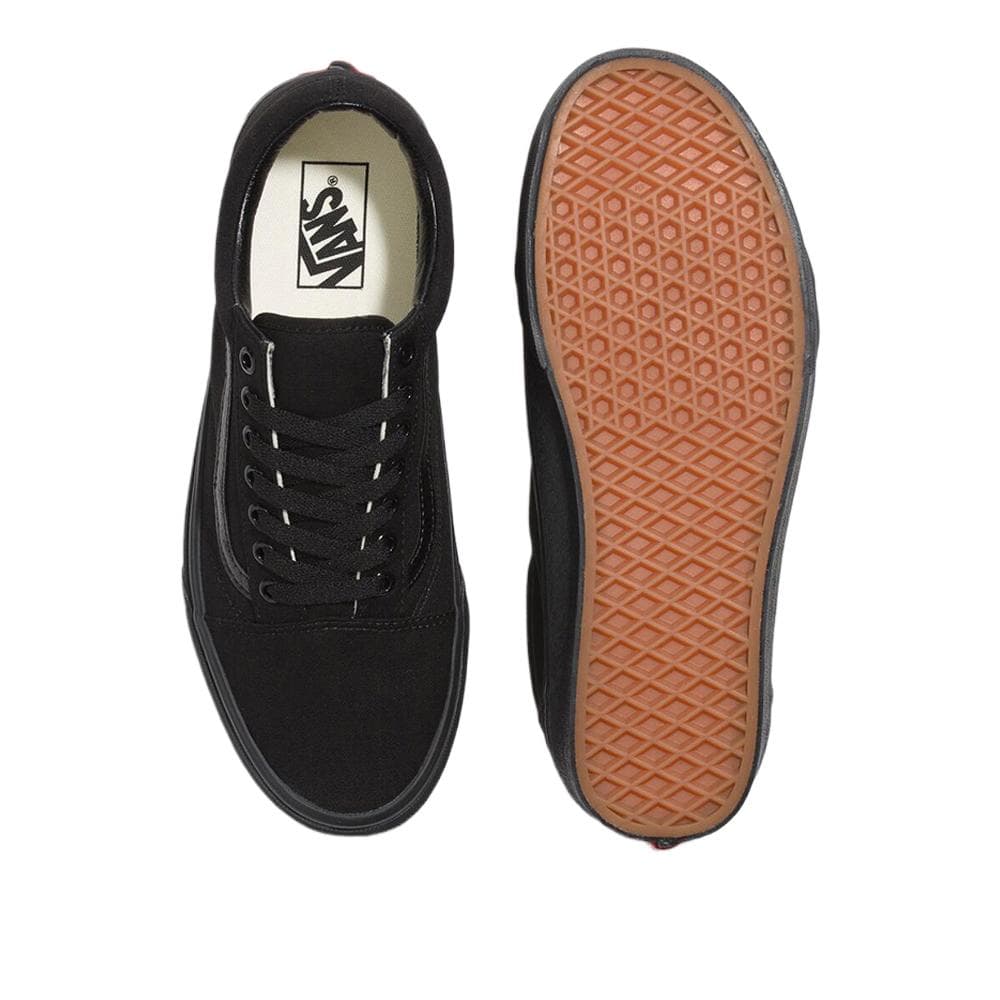 Кроссовки Vans Old Skool Low Топ Скейтборд Обувь Унисекс Черный - изображение 3