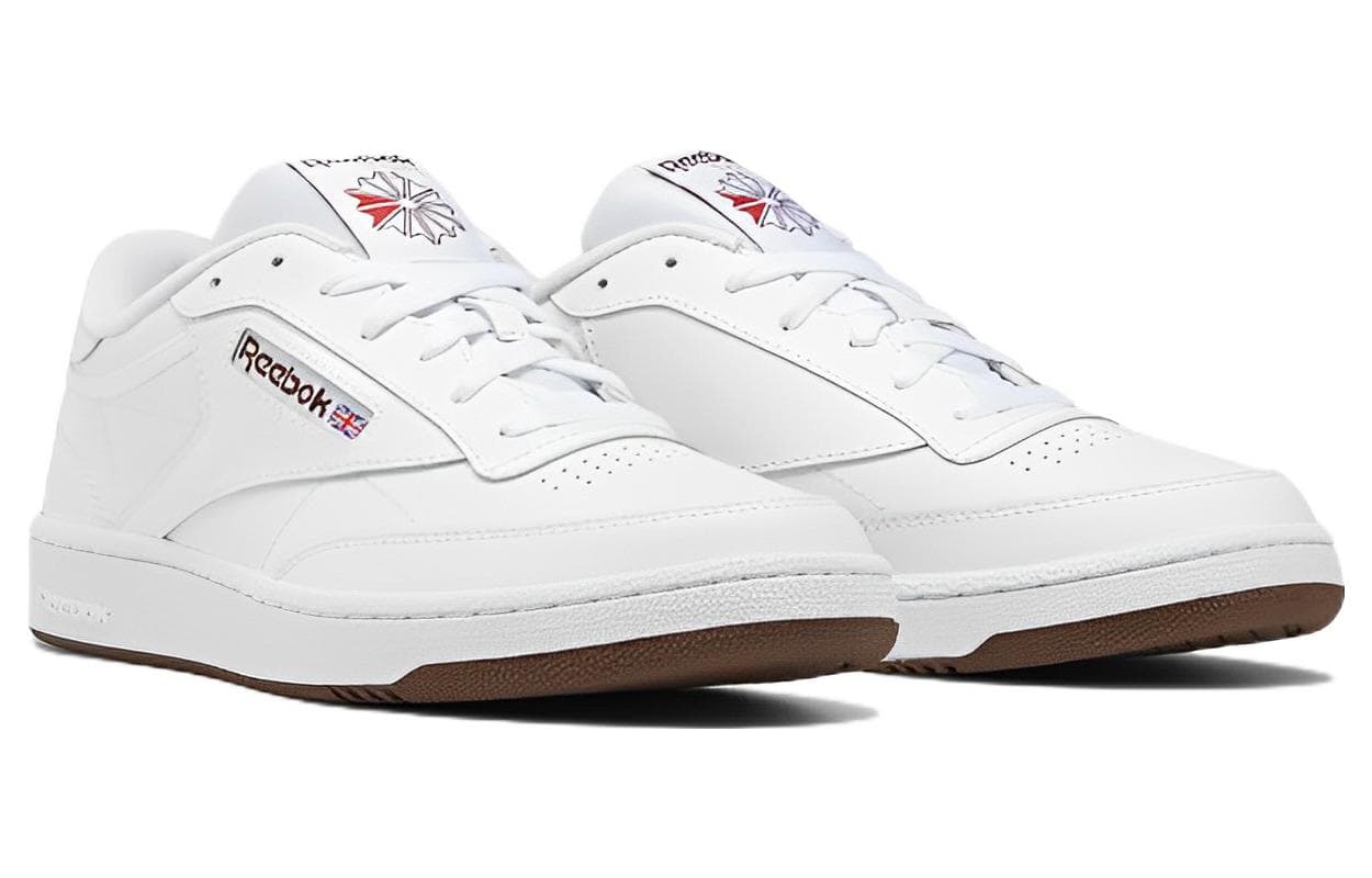Кроссовки Reebok Club C 85 White Brown - изображение 3