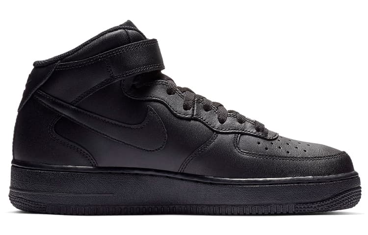 Кроссовки Nike Air Force 1 '07 Mid Black - изображение 2