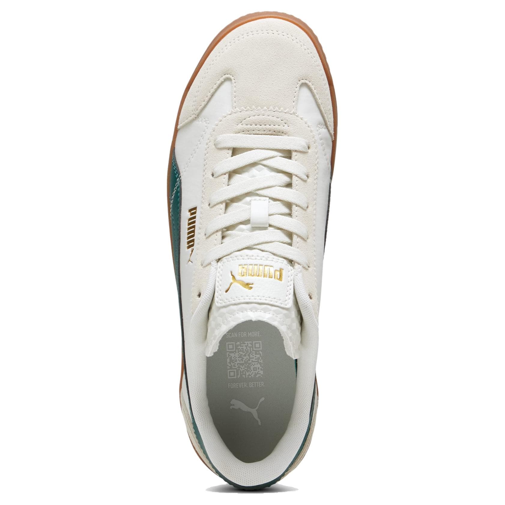 Кроссовки PUMA Club 5v5 Low Топ Скейтборд Кроссовки Мужские Серый Зеленый - изображение 4