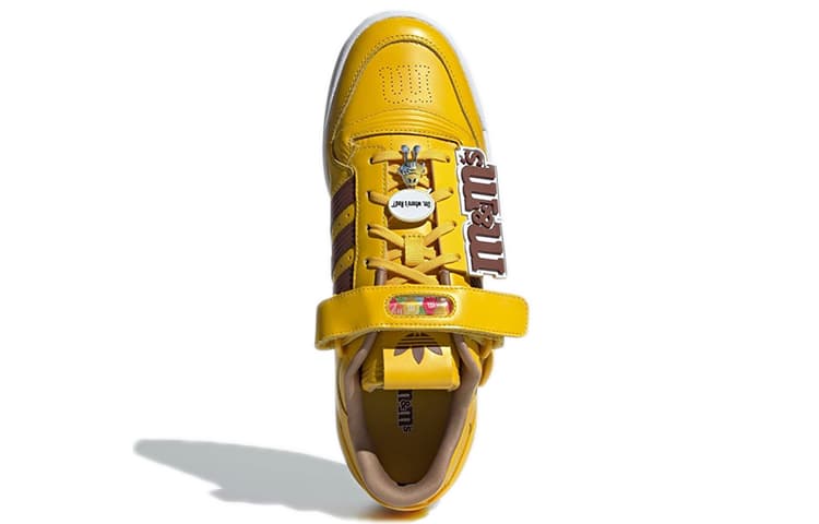 Кроссовки M&M'S x adidas Forum 84 Low Yellow Brown - изображение 5