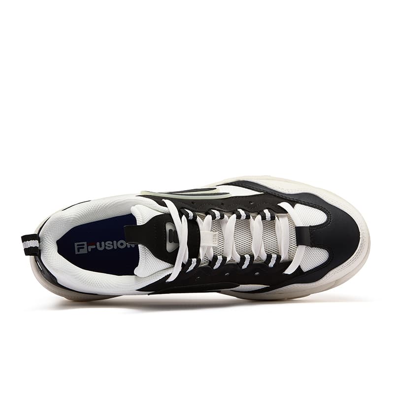 Кроссовки FILA FUSION NOLLIE II Dolphin Jump Shoe 2 Скейтборд Кроссовки Мужские Молочно-белый Черный - изображение 3