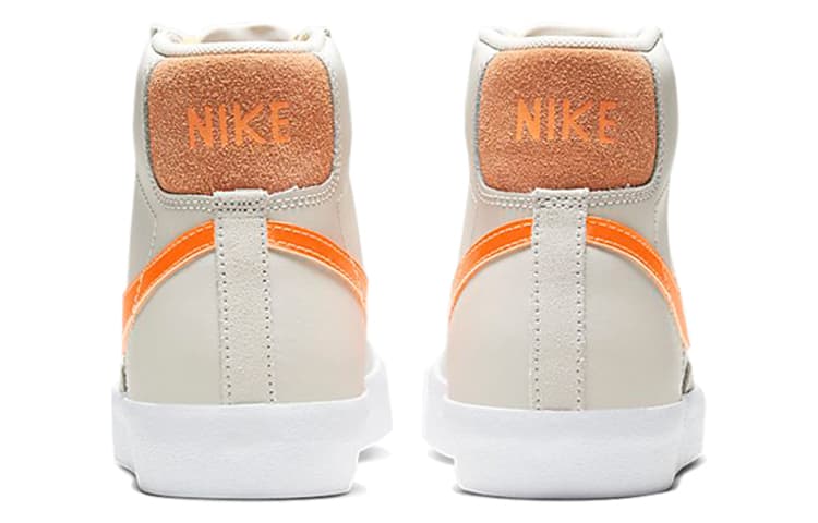 Кроссовки Nike Blazer 77 Mid White Orange - изображение 5