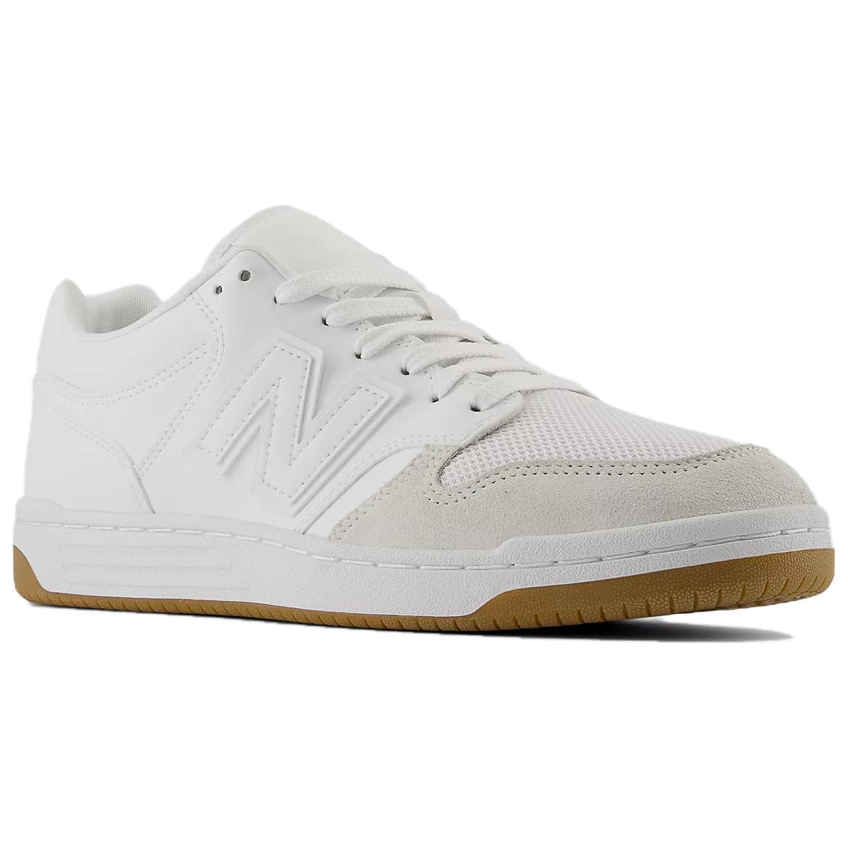 Кроссовки New Balance 480 White Brown - изображение 3