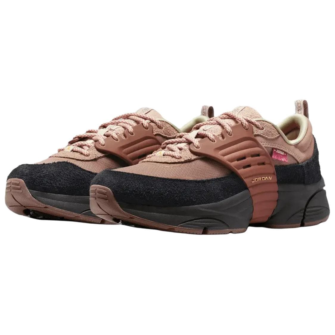 Кроссовки Jordan Trunner O/S бродячее крыло удобная посадка отскок повседневная обувь мужской коричнево-черный - изображение 3
